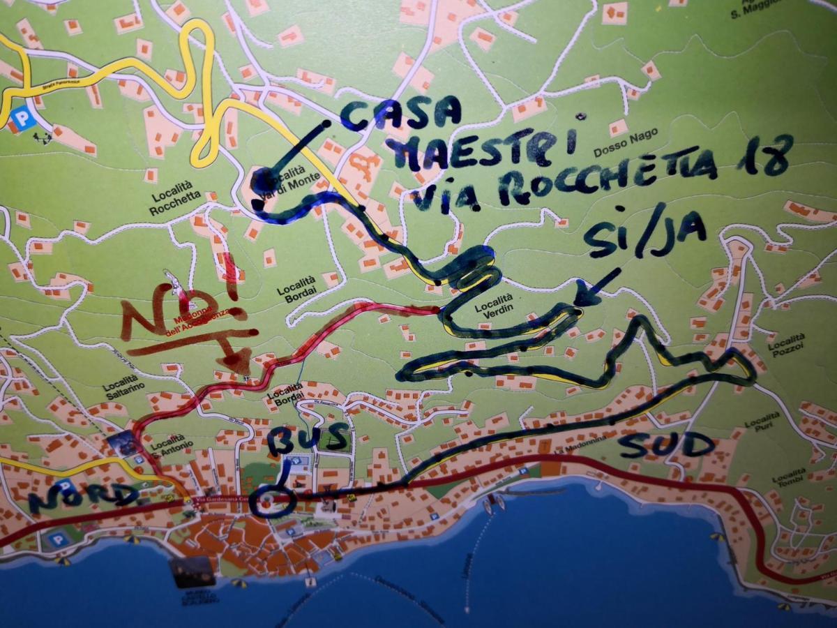 Casa Maestri Lejlighed Malcesine Eksteriør billede